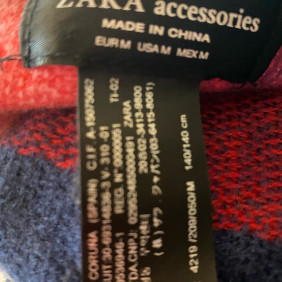Zara holiday plaid blanket scarf! 🧣🧣🧣 - Picture 12 of 13